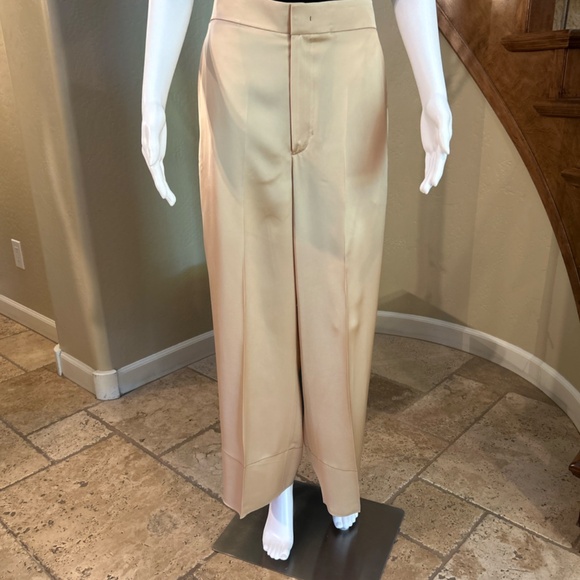 Helmut Lang  Double Satin High Waist Pants - Picture 2 of 7